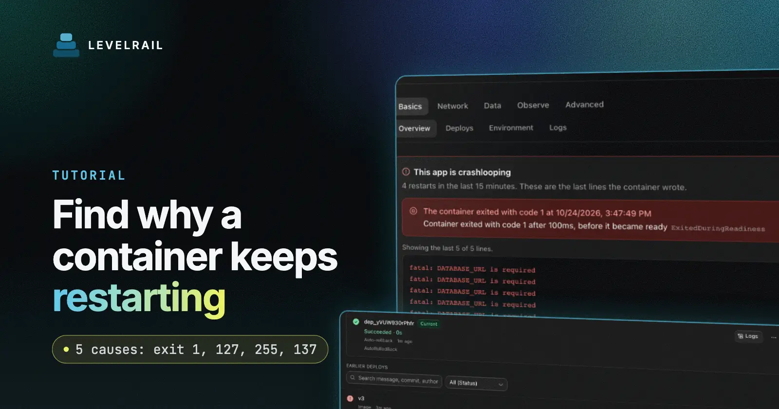 Docker Container Restarting in a Loop: 5 Causes, Fixed