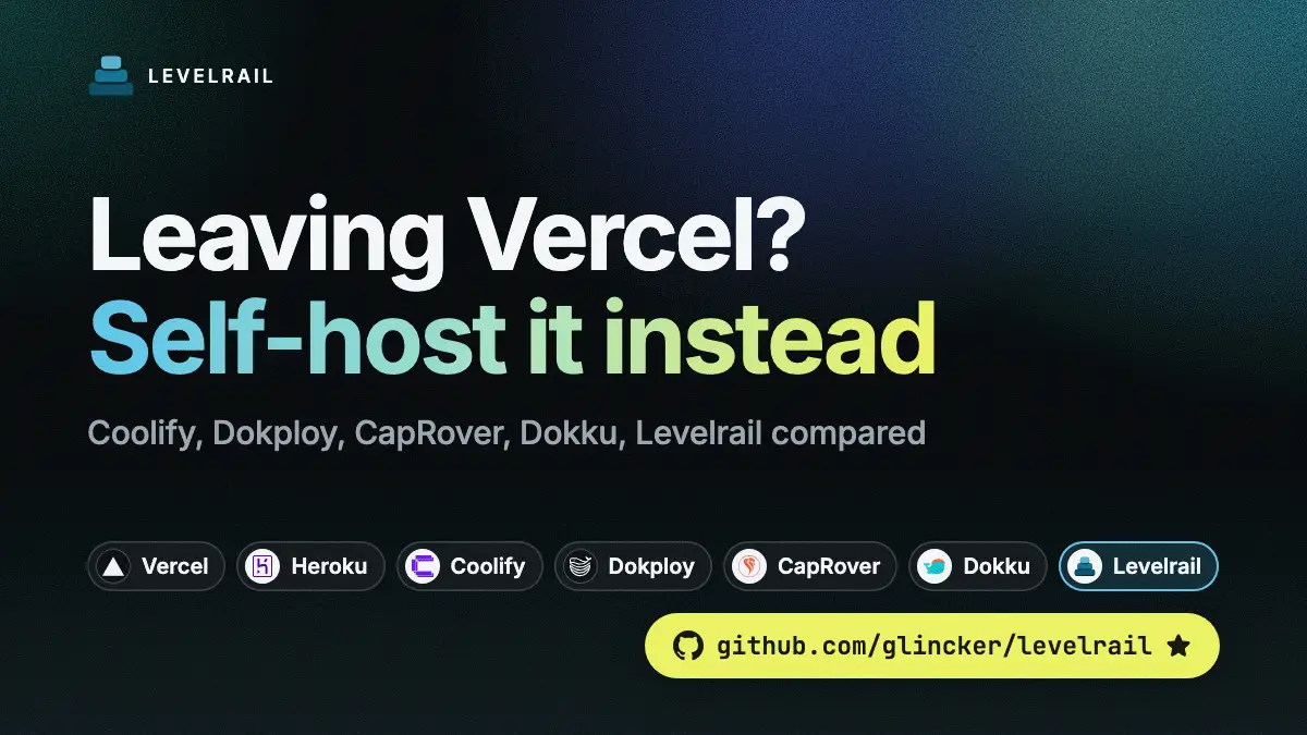 Leaving Vercel? Self-host it instead