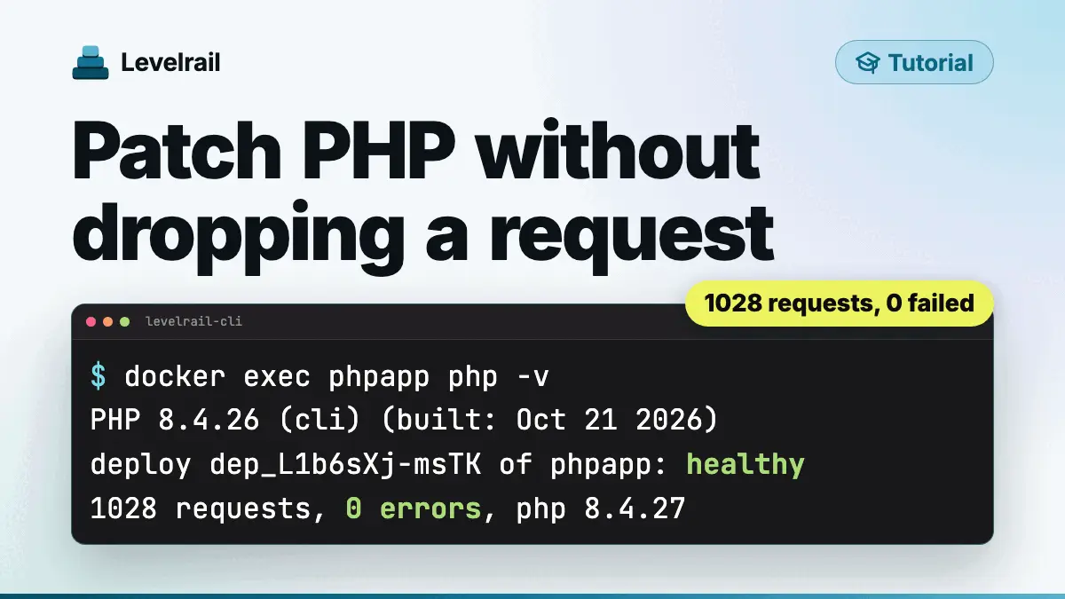 Patch PHP without dropping a request