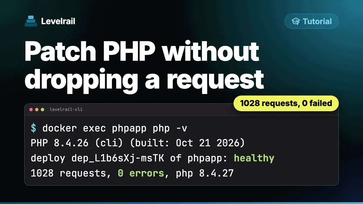 Patch PHP without dropping a request